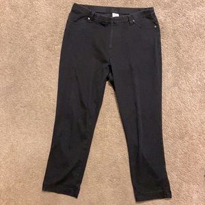 Black Capri Jeggings